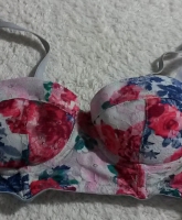 H&M Balconette BH mit Blumen 75A