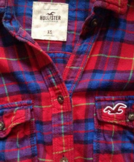 Hollister flanellhemd
