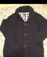 QuickSilver Herrencardigan NEU Gr. L in blau