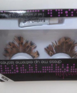 Neu Federwimpern zum Karneval oder Mottopartyq