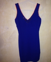 Deby Debo royalblaues kleid NEU mit Etikett