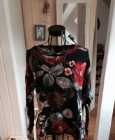Vintage Blumen Pullover