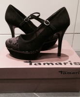 Schwarze High Heels von Tamaris NEU