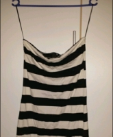 Trägerloses Longshirt / Kleid