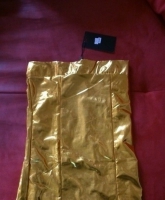 Bandeau. Wetlook Minikleid Sylvester Weihnachten Party