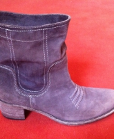 hochwertige Lederstiefeletten