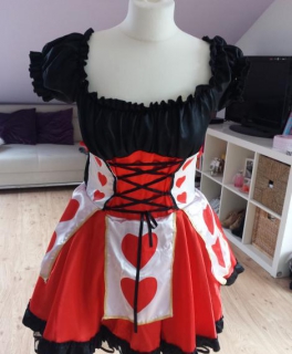 Herzkönigin Kostüm