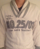 Camp David, Pullover, Sweatshirt, Strick, warm, Winter, Männerpullover, Pulli, Kragen 