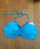 Bikini Oberteil Hunkemöller 80D vorgeformt Neckholder