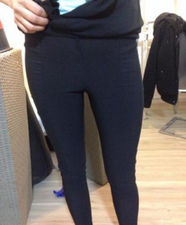 h&m treggings schwarz 