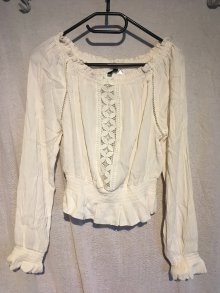 Weiße Bluse
