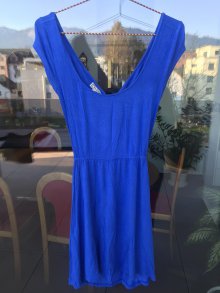 Blaues Sommerkleid