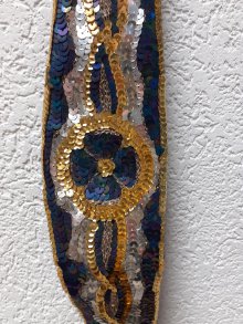 Stretchgürtel mit Pailetten besetzt Top Zustand wie Neu 