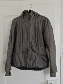 warme Winterjacke mit fake Fur Kragen