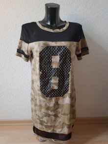 H&M Military Camouflage Kleid Gr 36