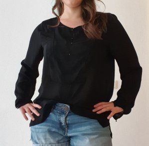 Schwarze Bluse von Selected Femme