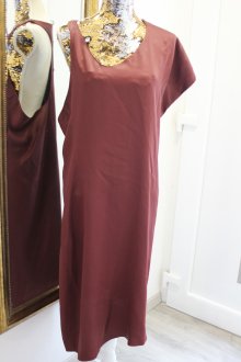 Zara Asymetrisches Maxikleid Bordaux Neu Gr XXL 44/46