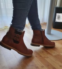 Bullboxer Stiefeletten in Braun/Cognac