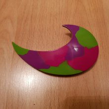 bunte Vintage-Haarspange