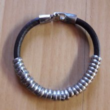 Leder-Armband 