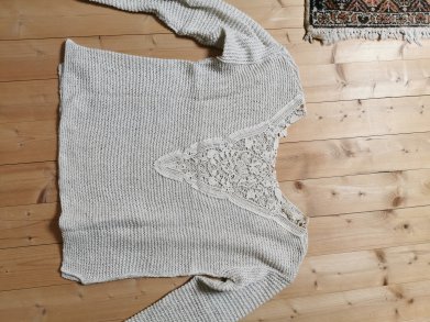 Kurzer Strick-Pullover von Hollister  - XS/S