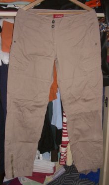 CARGOHOSE REIßVERSCHLUSS SEITENTASCHEN LÄSSIG 40/M