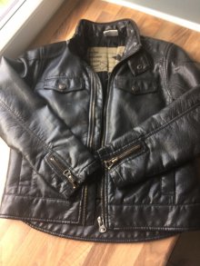 Lederjacke (Imitat) von yigga Gr 140
