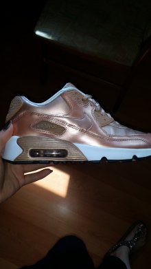 nike air max rosé gold