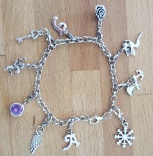 Bettelarmand mit 10 Charms *Neu 