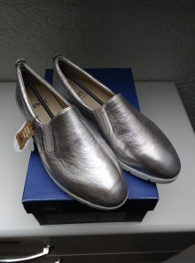 NEU! Caprice Halbschuhe Gr. 38, silber